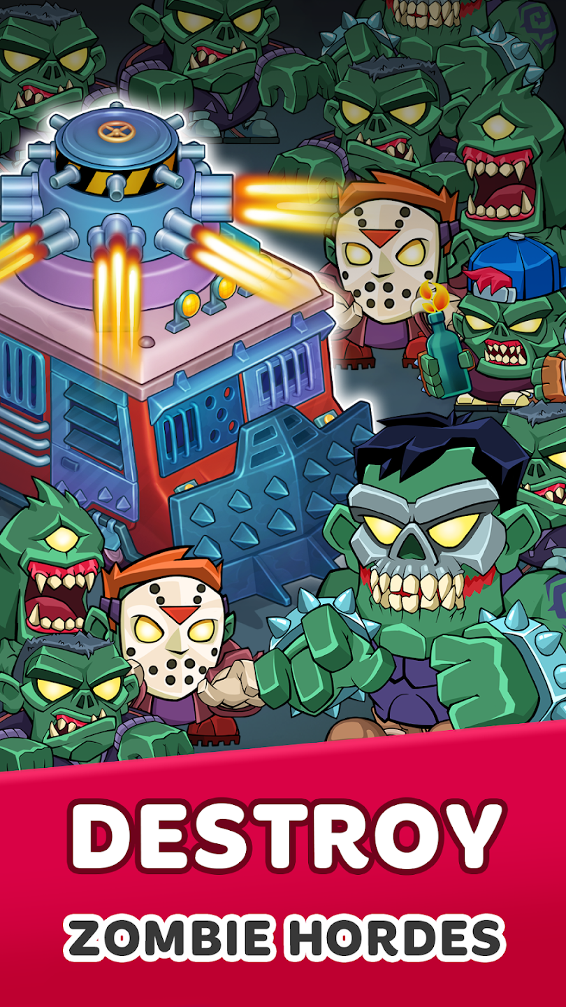 Zombie Van: Tower Defense TD Tangkapan skrin 3