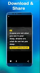 APJ Abdul Kalam Quotes in English स्क्रीनशॉट 1