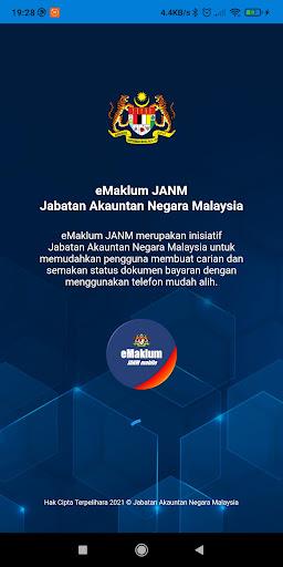 eMaklum JANM 스크린샷 0