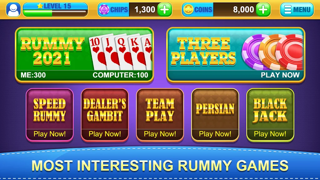 Rummy - Gin Rummy Card Games ภาพหน้าจอ 0