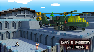 Cops N Robbers: Prison Games 2 ภาพหน้าจอ 1