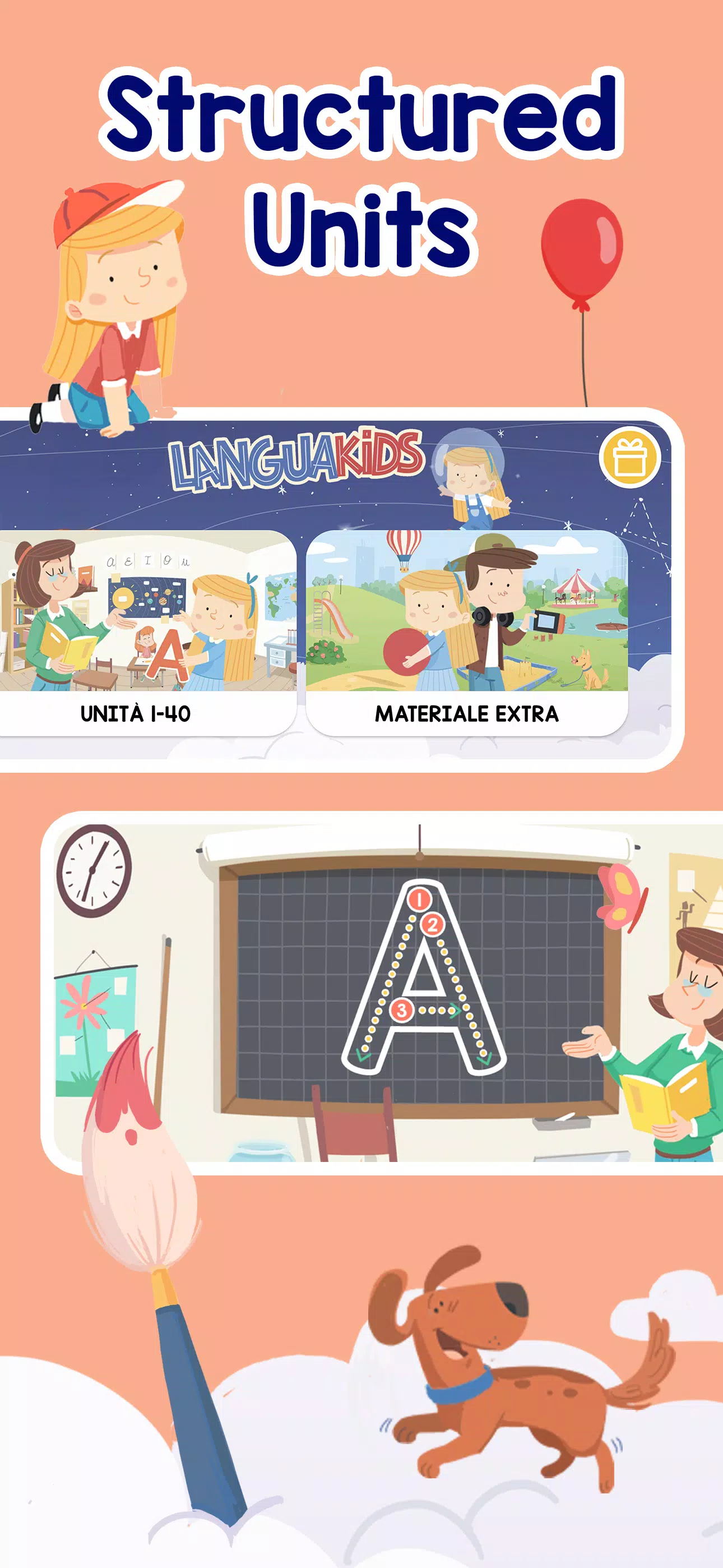 LANGUAKIDS: Italian for kids 스크린샷 2