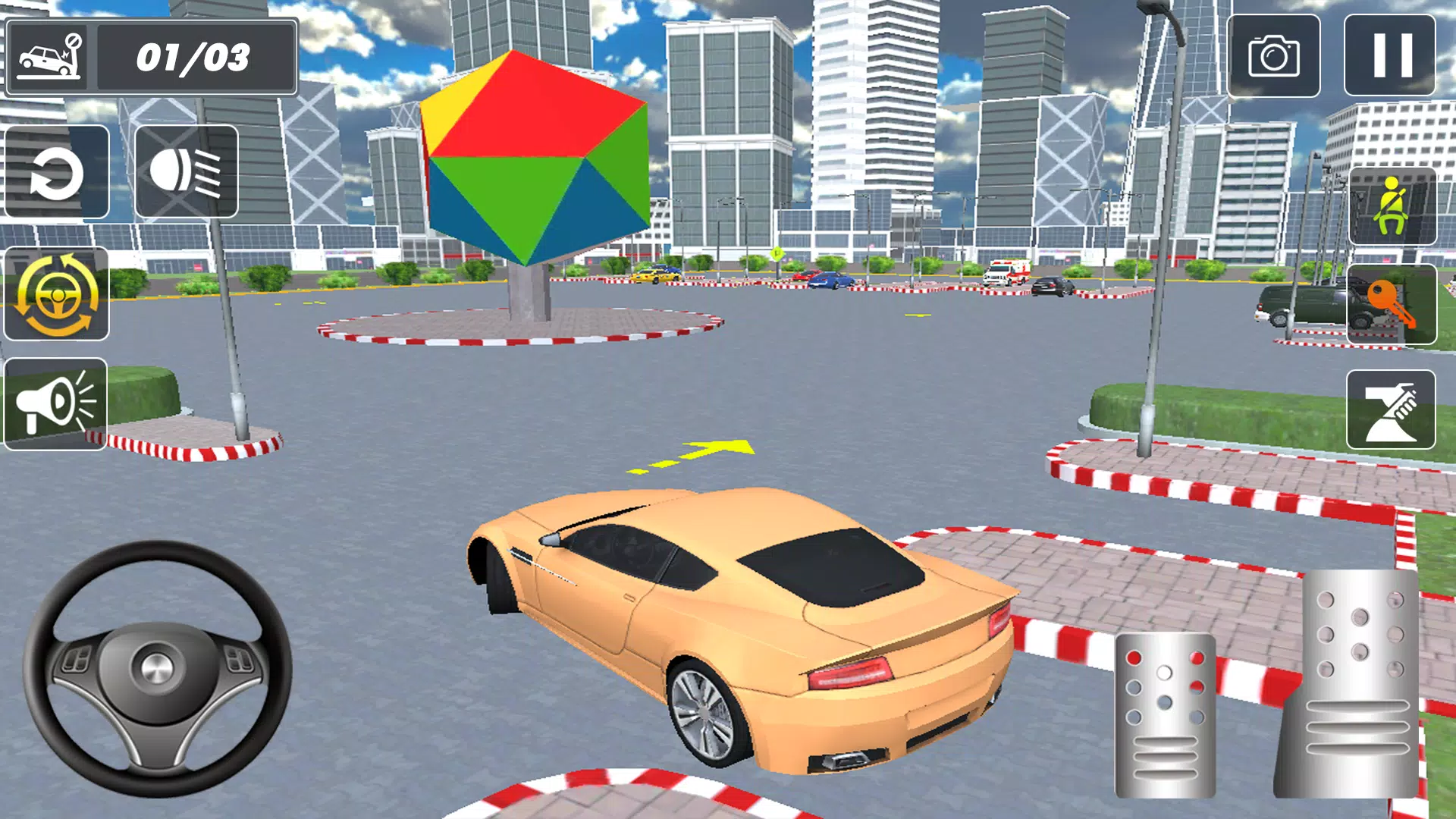 Car Parking 3D Simulation Game 螢幕截圖 1