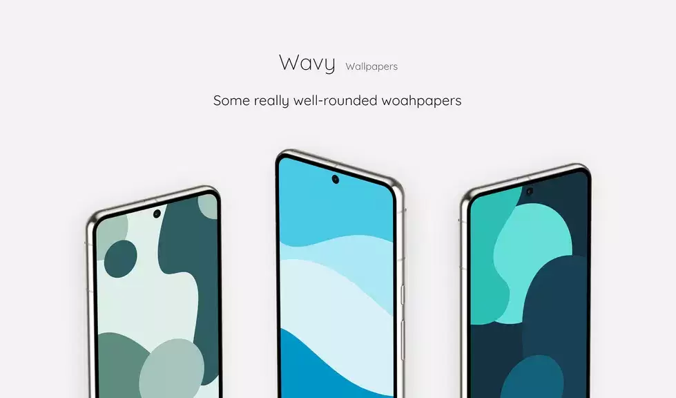 Wavy Wallpapers Ảnh chụp màn hình 0