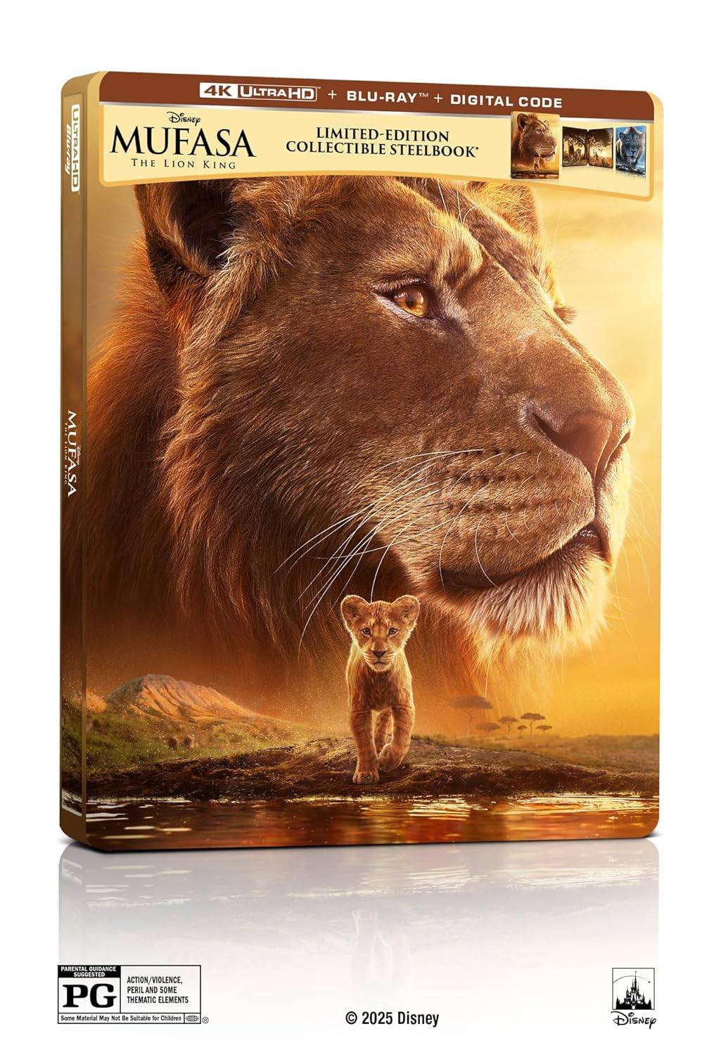 Mufasaの4K Steelbookを予約注文できるようになりました