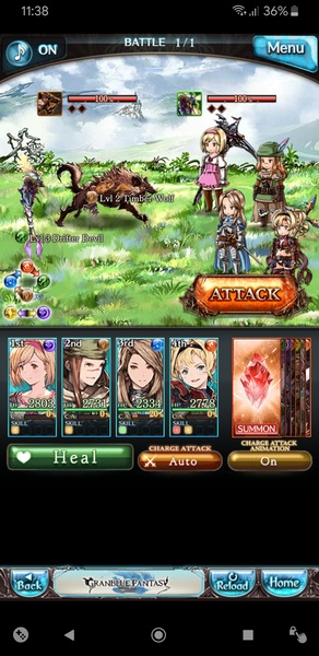 Granblue Fantasy ဖန်သားပြင်ဓာတ်ပုံ 2