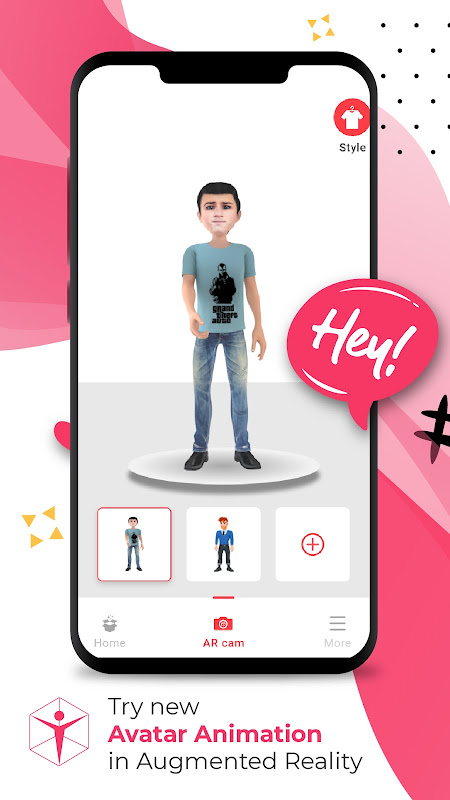 TaDa Time - 3D Avatar Creator スクリーンショット 0