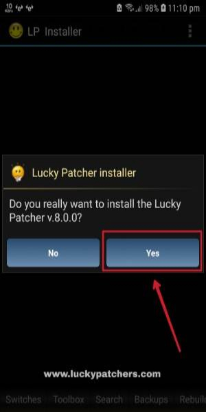 Lucky Patcher Mod ภาพหน้าจอ 0