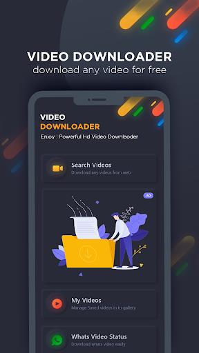 X Video Downloader - Free Video Downloader 2021 स्क्रीनशॉट 1