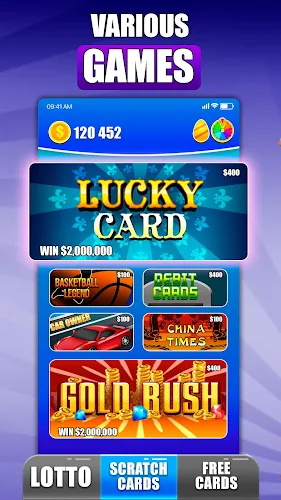 Lottery Scratchers Scratch Off Tangkapan skrin 0