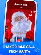 Fake Call Merry Christmas Game Captura de tela 0