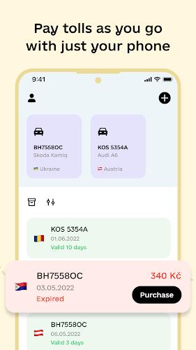 eTOLLs EU: Toll Payment & Maps ภาพหน้าจอ 3