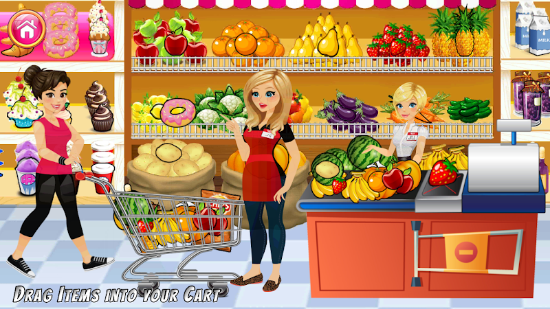 Supermarket Shopping Mall Game 螢幕截圖 3