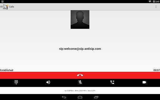 Voip By Antisip (+Video) স্ক্রিনশট 1