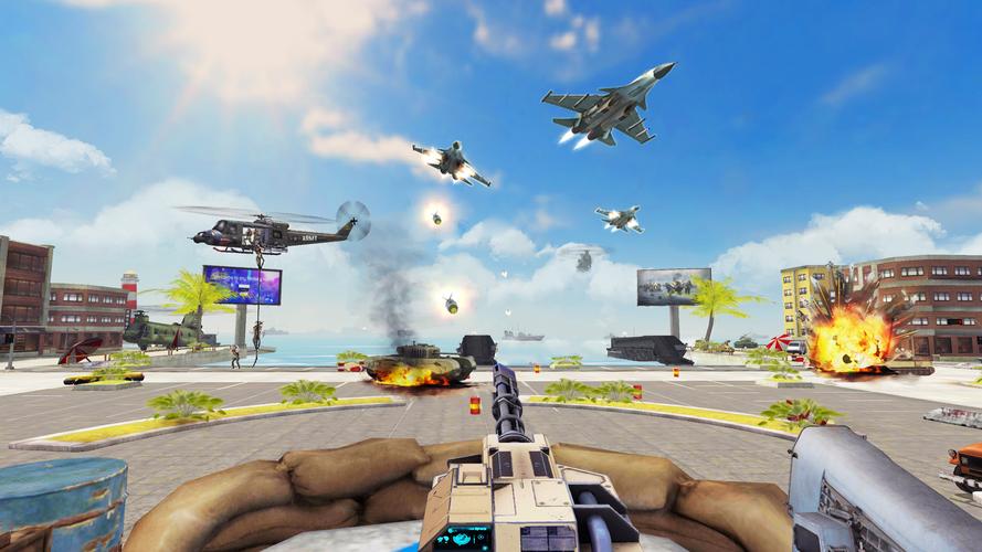 War Game: Beach Defense Captura de pantalla 1