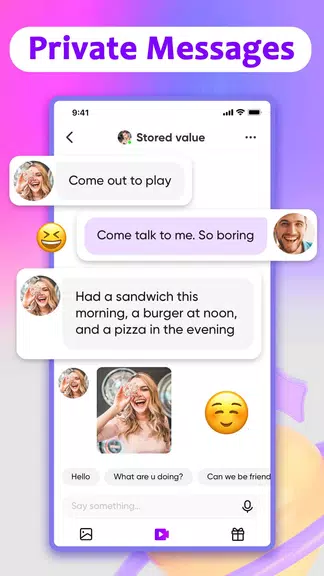 MatchU-Live, Meet People, Chat 螢幕截圖 2