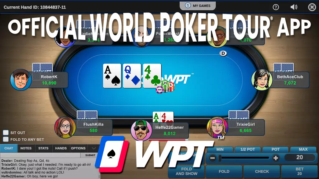 ClubWPT: Free Poker, Casino Zrzut ekranu 0