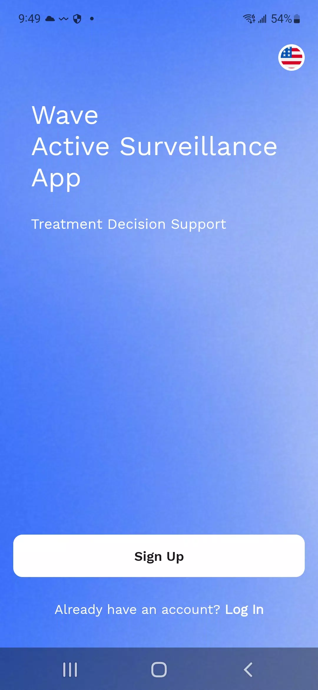 Wave Active Surveillance App 螢幕截圖 0