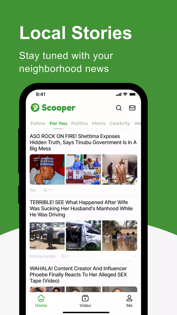 Scooper News: News Around You 螢幕截圖 0