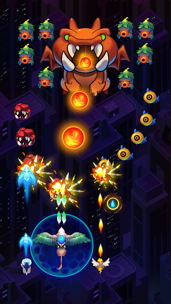 Dragon Wings - Space Shooter Screenshot 2