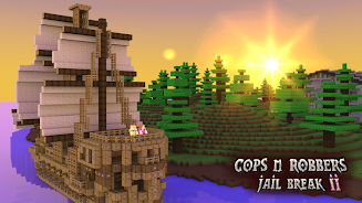 Cops N Robbers: Prison Games 2 ภาพหน้าจอ 3