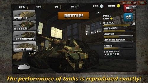 Attack on Tank : World Warfare Скриншот 2