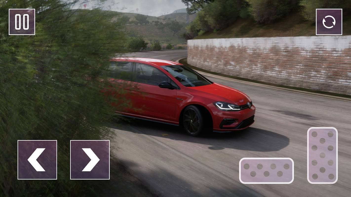 Real Racer Golf GTI Turbo Car スクリーンショット 0