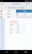 Simple Spreadsheet 螢幕截圖 2