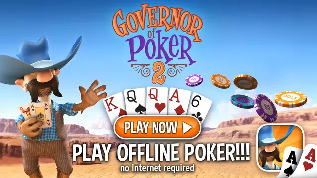 Governor of Poker 2 - Offline Schermafbeelding 0