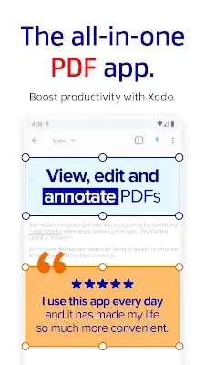 Xodo PDF | PDF Reader & Editor Zrzut ekranu 0