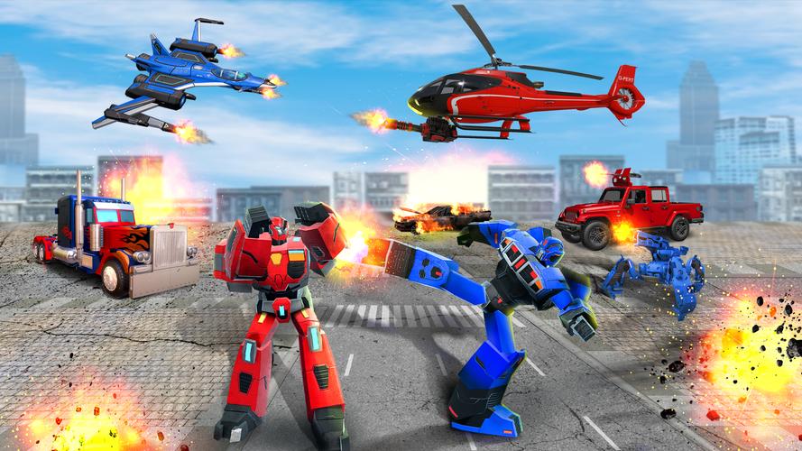 Hero Robot 3D: Robot Transform Captura de pantalla 0