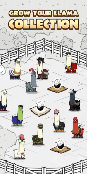 Mutant Llama: IDLE Breed Games ဖန်သားပြင်ဓာတ်ပုံ 0