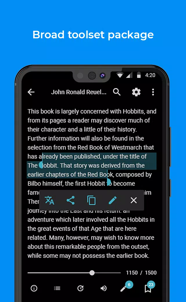 FullReader - lecteur de livre Screenshot 1