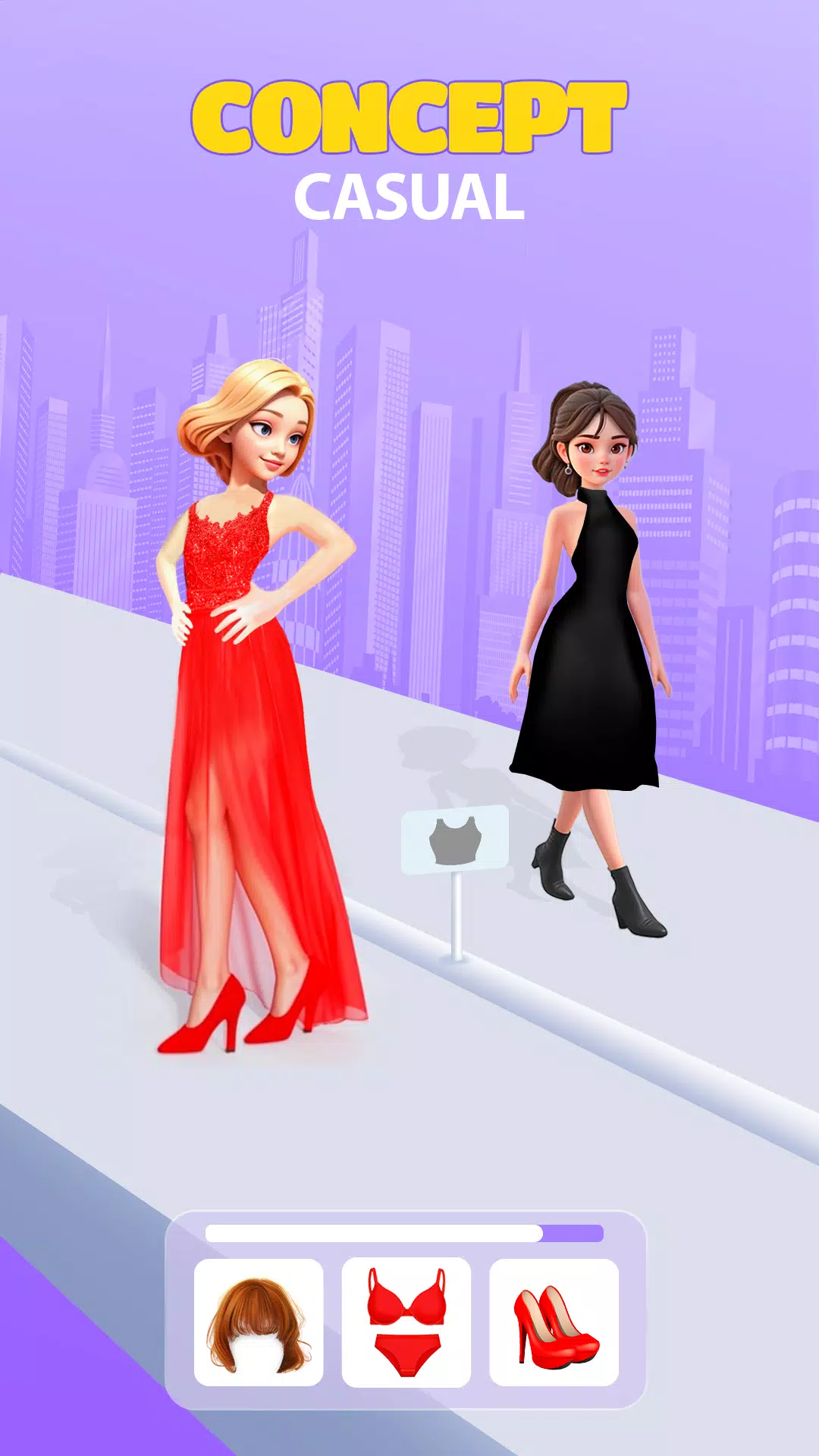 Rampwalk Fashion Game 螢幕截圖 1