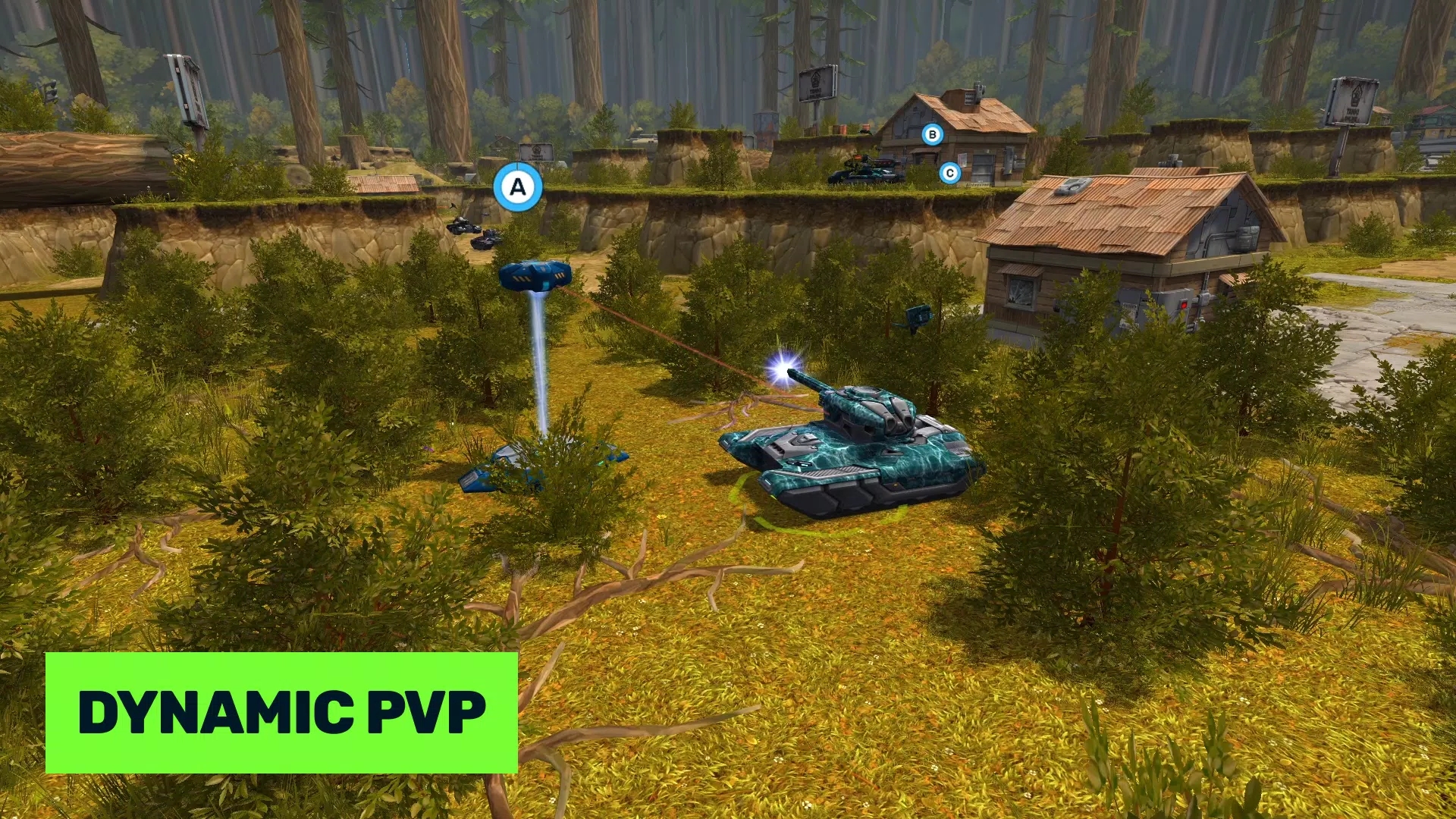 Tanki Online: PvP Tank Battle Ekran Görüntüsü 1