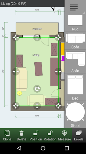 Floor Plan Creator 螢幕截圖 1