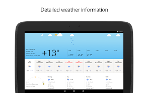 Yandex Weather Capture d'écran 3