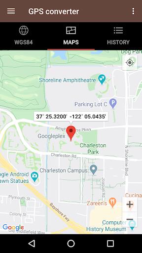 GPS coordinate converter Ảnh chụp màn hình 2