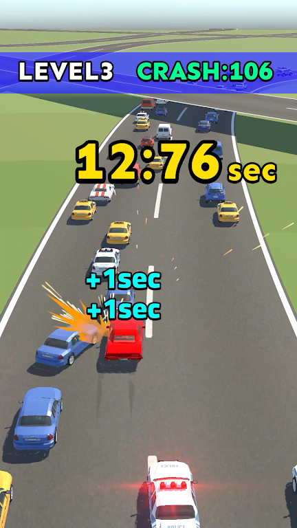 Car Chase And Crash Run 스크린샷 0