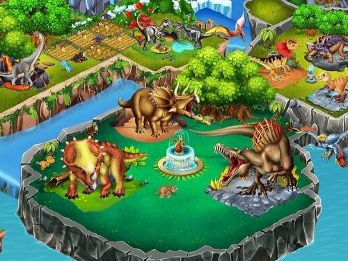 Dino Battle Ảnh chụp màn hình 1