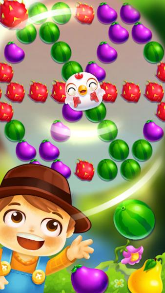 Farm Bubble Shooter Story - Fruits mania Capture d'écran 3