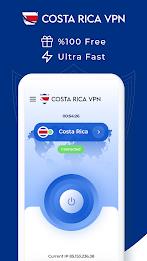 VPN Costa Rica - Get CR IP Ảnh chụp màn hình 0