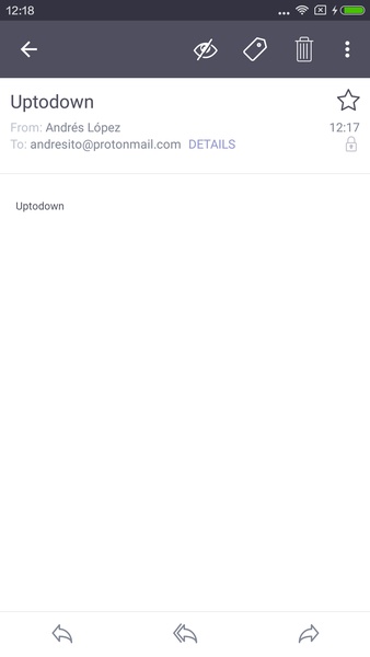 Proton Mail: Encrypted Email Screenshot 2