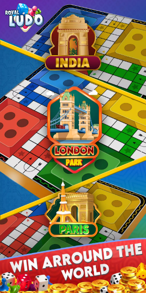 Royal Ludo・King Of Dice Game Tangkapan skrin 1