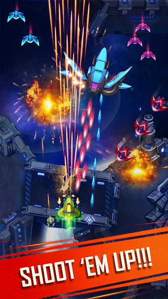 WindWings: Galaxy attack Pro Mod Screenshot 1