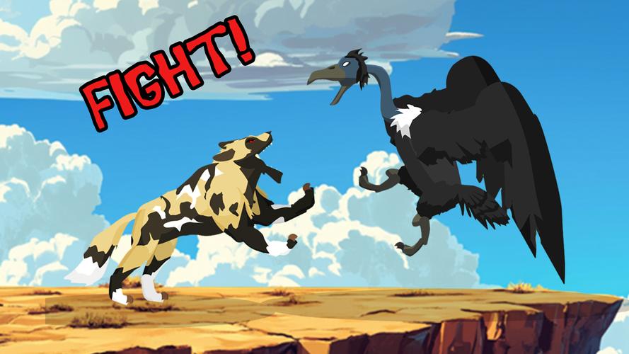 Lion Fights Savannah Animals ภาพหน้าจอ 2