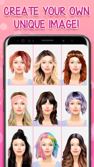 Long Hairstyles Photo স্ক্রিনশট 1