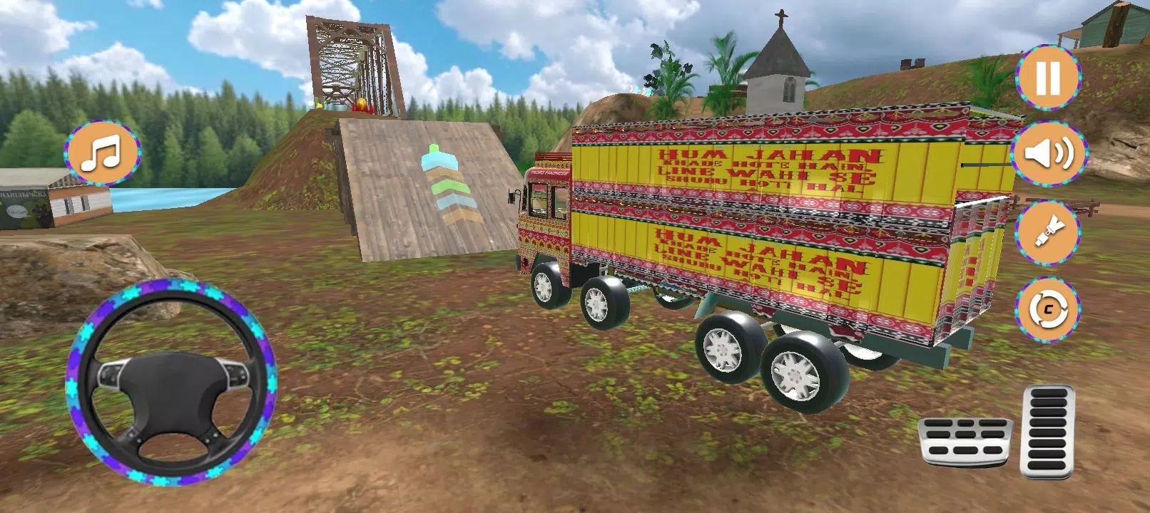 Hill Truck Simulator Games 3d 螢幕截圖 3