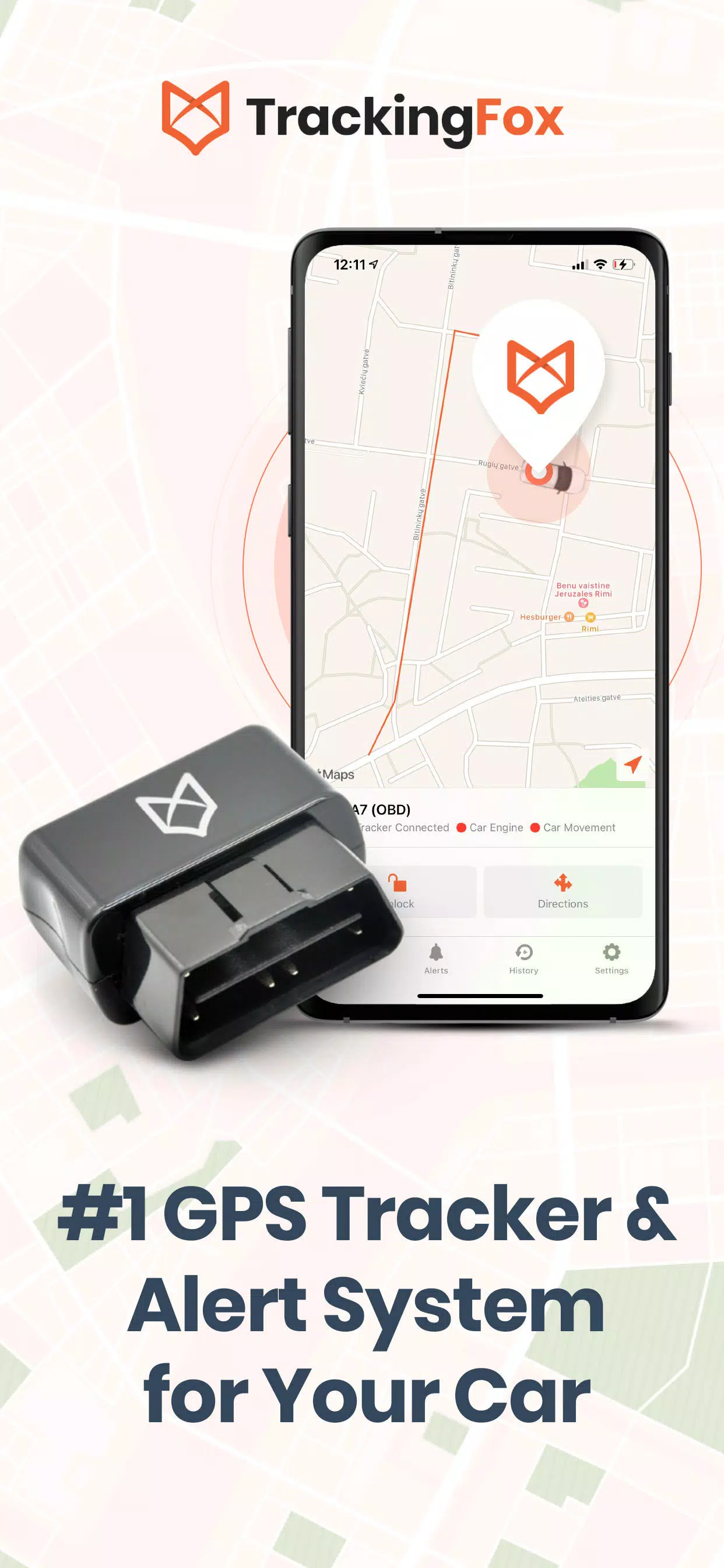 TrackingFox Car GPS Tracker 螢幕截圖 0