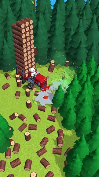 Lumber Harvest: Tree Cutting スクリーンショット 0